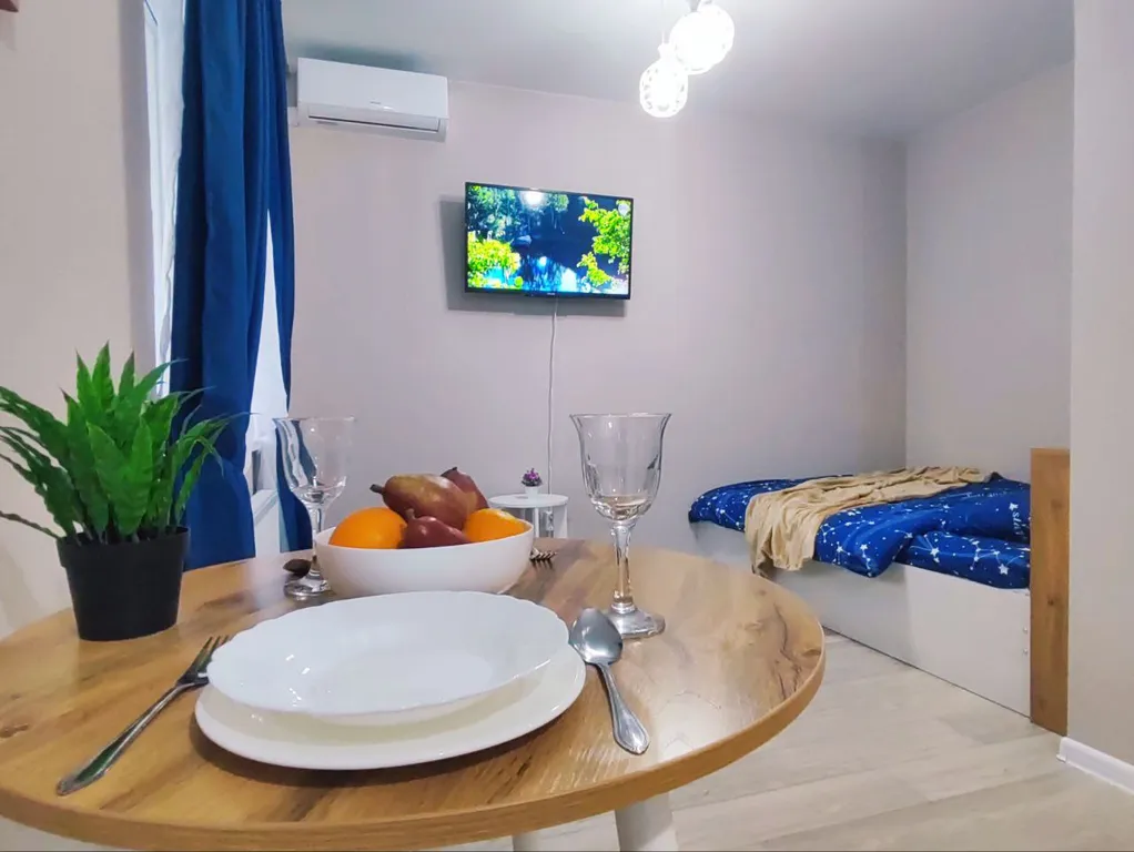 Светлая квартира в центре с шикарным видом