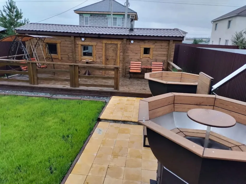 Дом 30m2 — чан, кухня, Wi-Fi