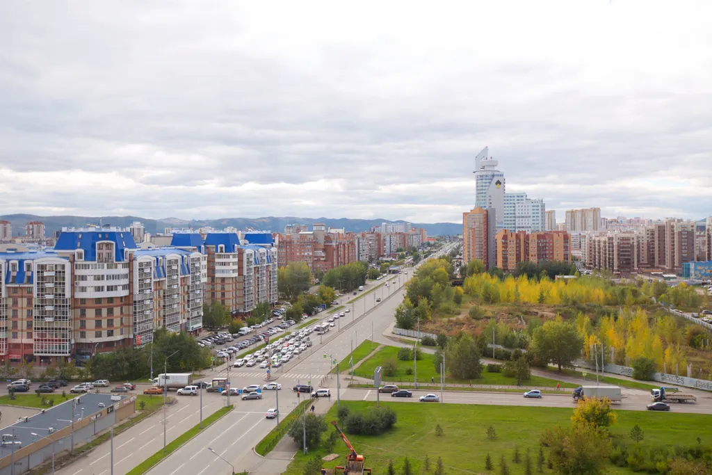 Квартира Квартира Прекрасная студия рядом с ТРЦ Планета для 6 гостей — Красноярск