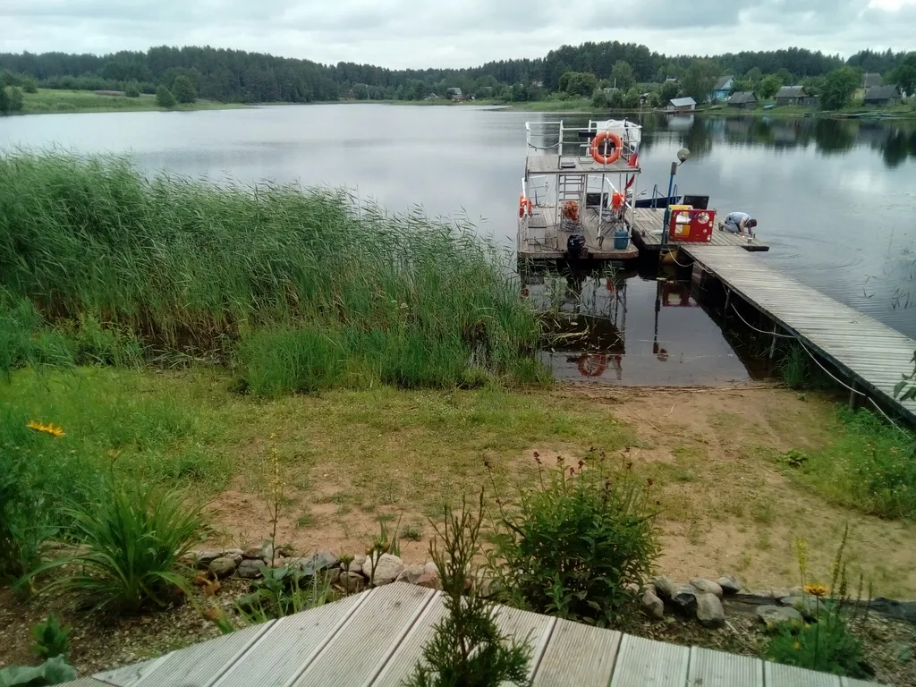 Коттедж Дом с баней прямо на берегу озера Селигер — Заборки