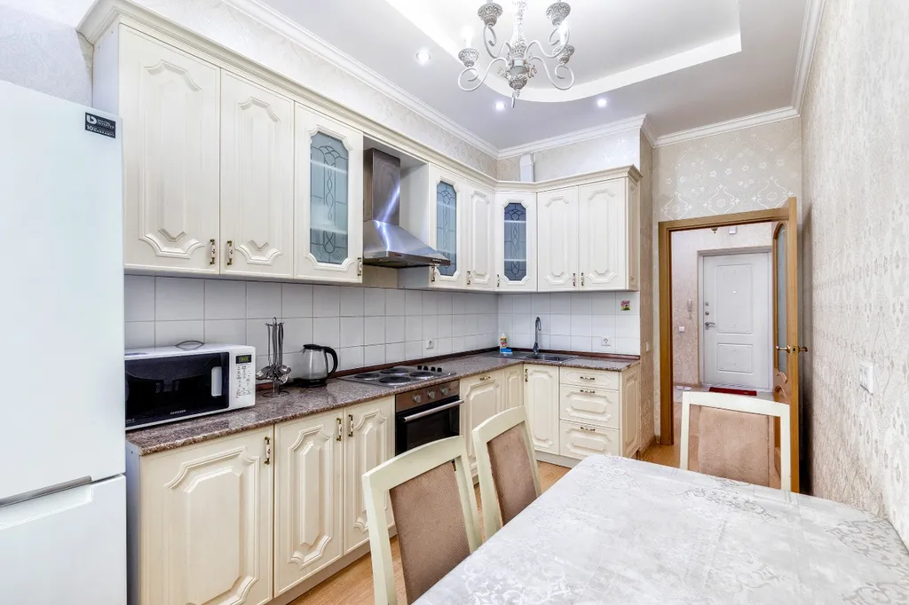 Светлая квартира на проспекте Мангилик Ел