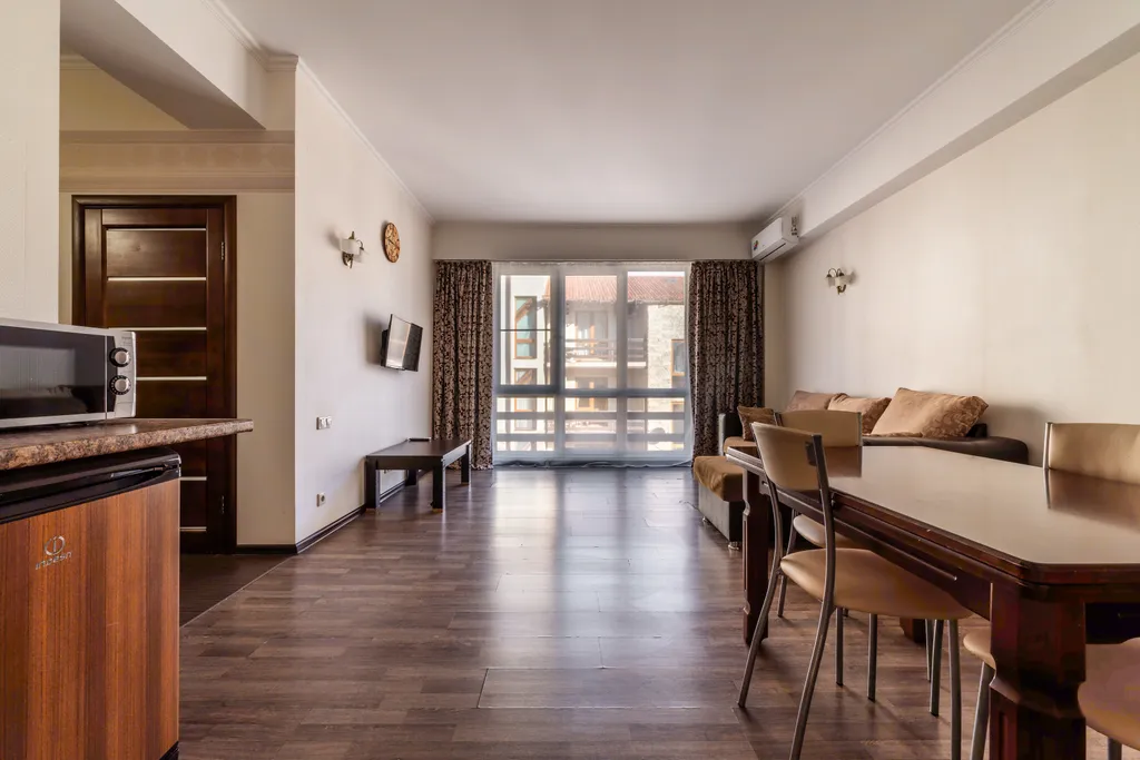 Семейные апартаменты, 3 этаж, Ваши панорамные горы