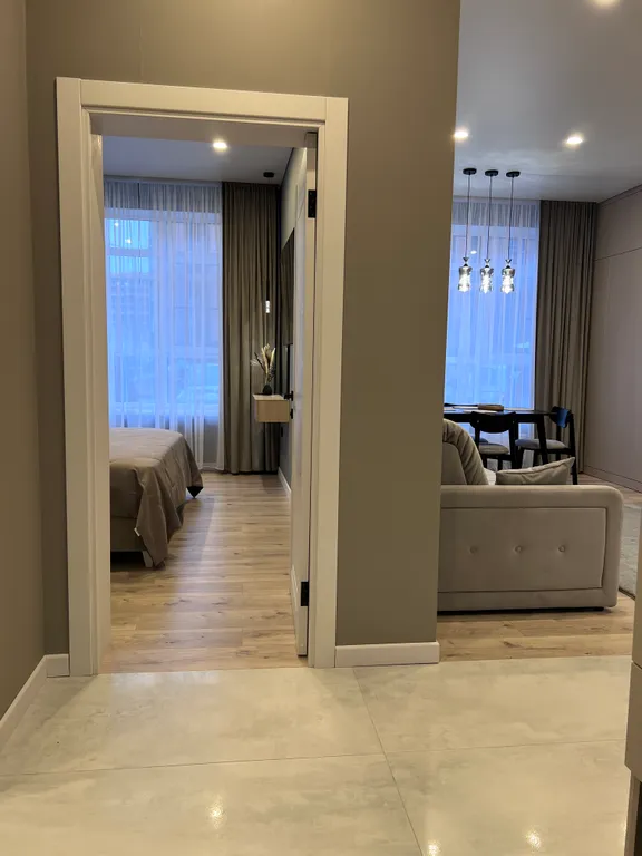 Новая евродвушка с дизайнерским ремонтом