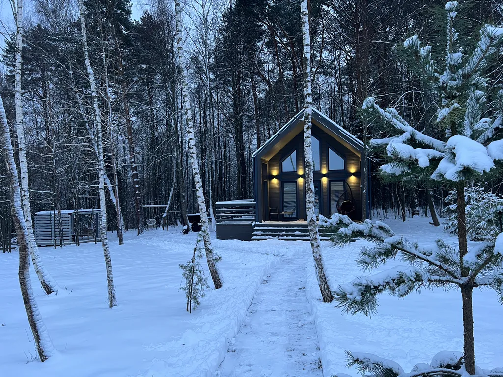 Коттедж Барнхаус в окружении леса – здесь время течет иначе — аренда посуточно в Чехов