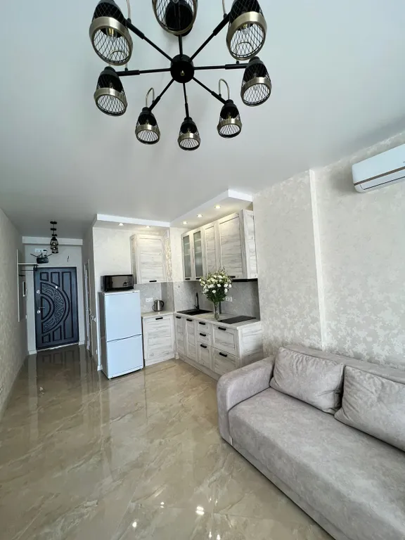 Студия с панорамным видом на море и горы