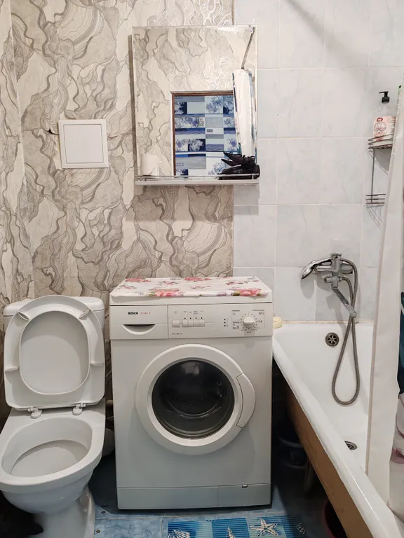 Светлая 1-комнатная квартира