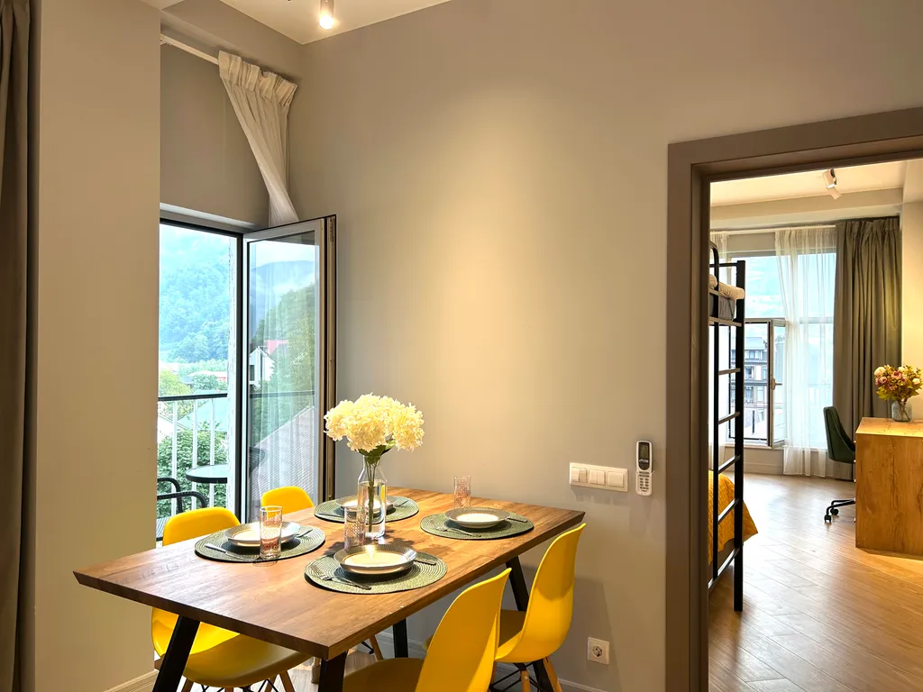 Квартира Апартаменты люкс с видом на горы — Эсто-Садок