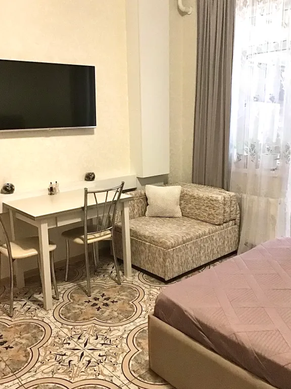 Квартира Квартира Студия бизнес-класса с wi-fi и парковкой в ЖК Жуковский — Геленджик