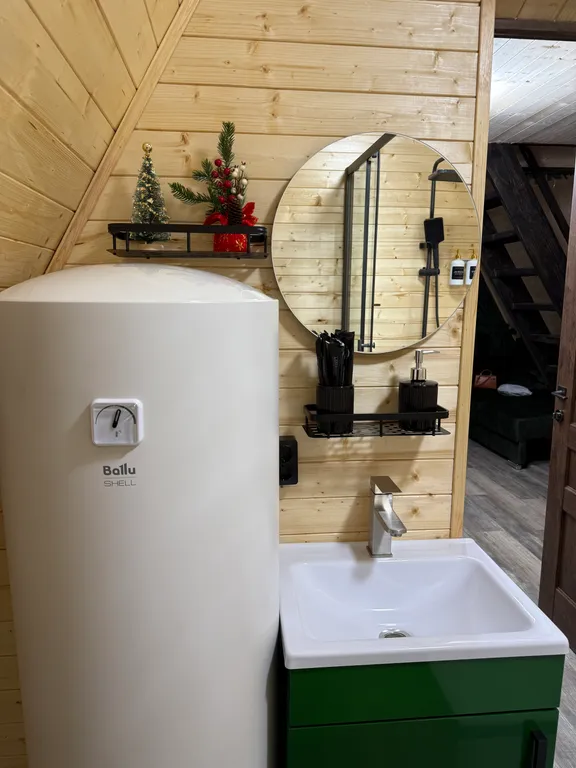 А-фрейм рядом с парком Лога