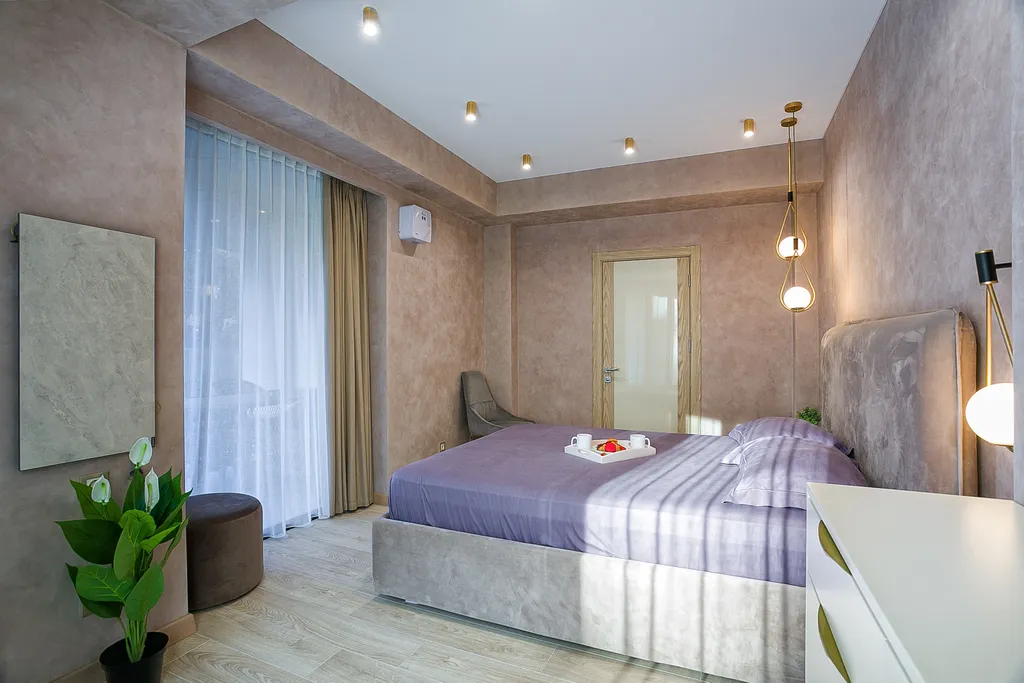 Апартамент с отдельной спальней и с детской спальней, большой террасой