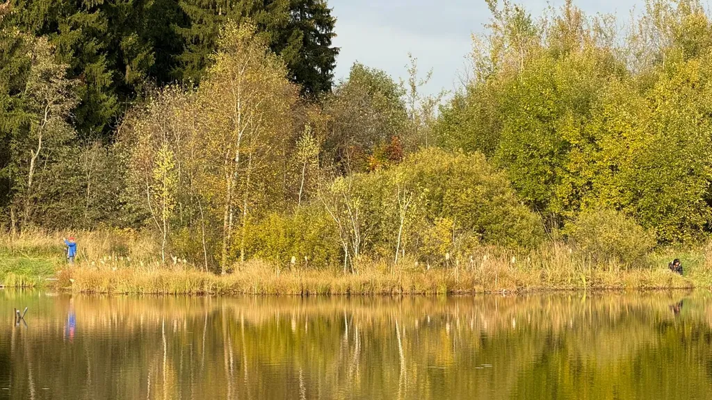 Загородный дом у озера в Подмосковье