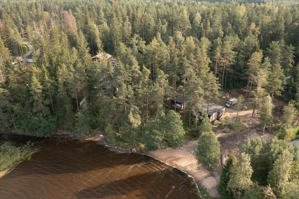 Коттедж Дом с 2 спальнями на 1 линии с видом на озеро — Ермилово