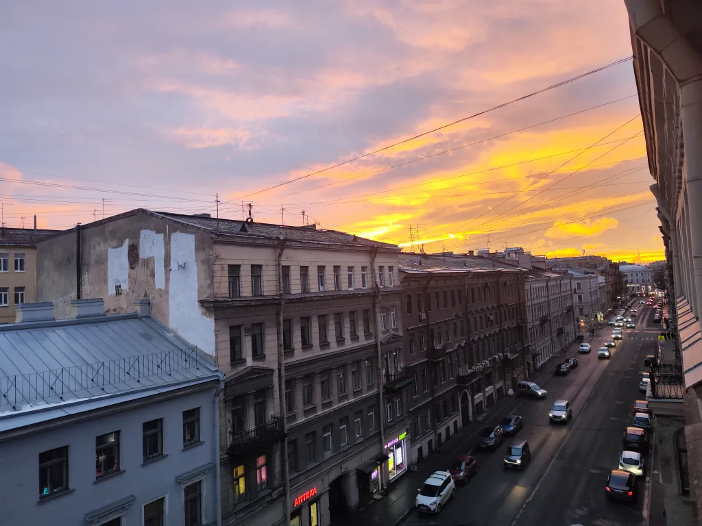 Уютная квартира в центре с видом на крыши