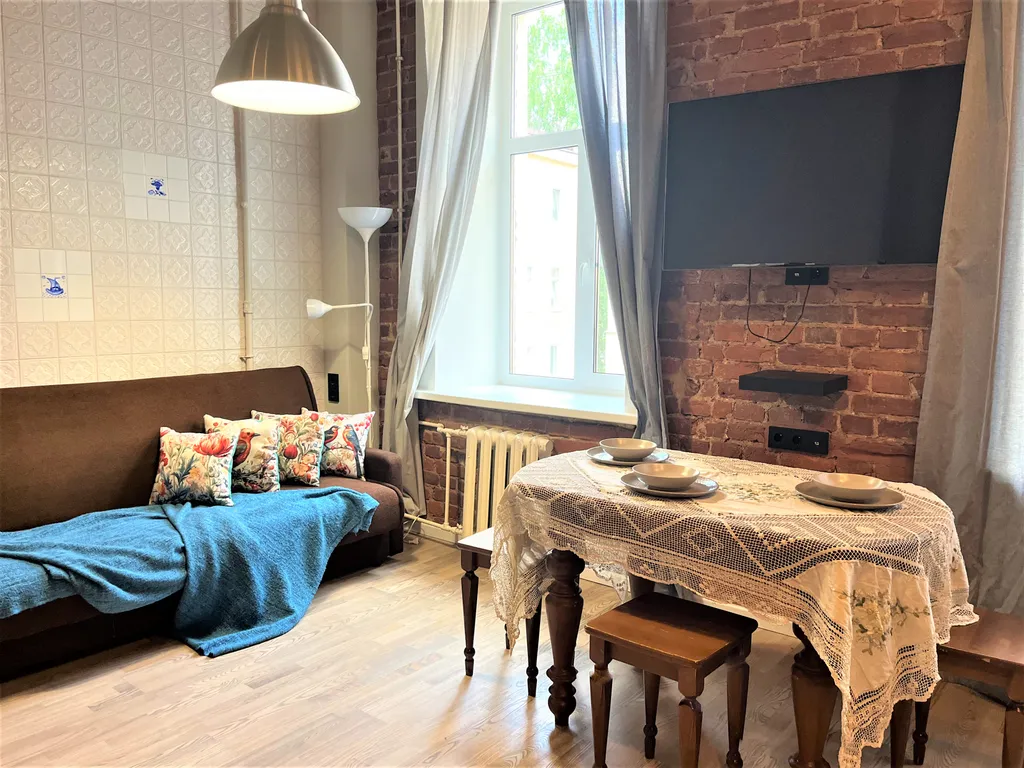 Дизайнерская квартира на Фонтанке с 3 спальнями