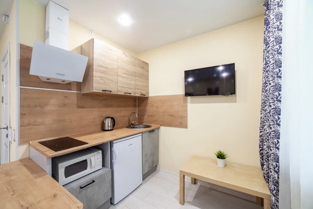 Трёхместная уютная студия