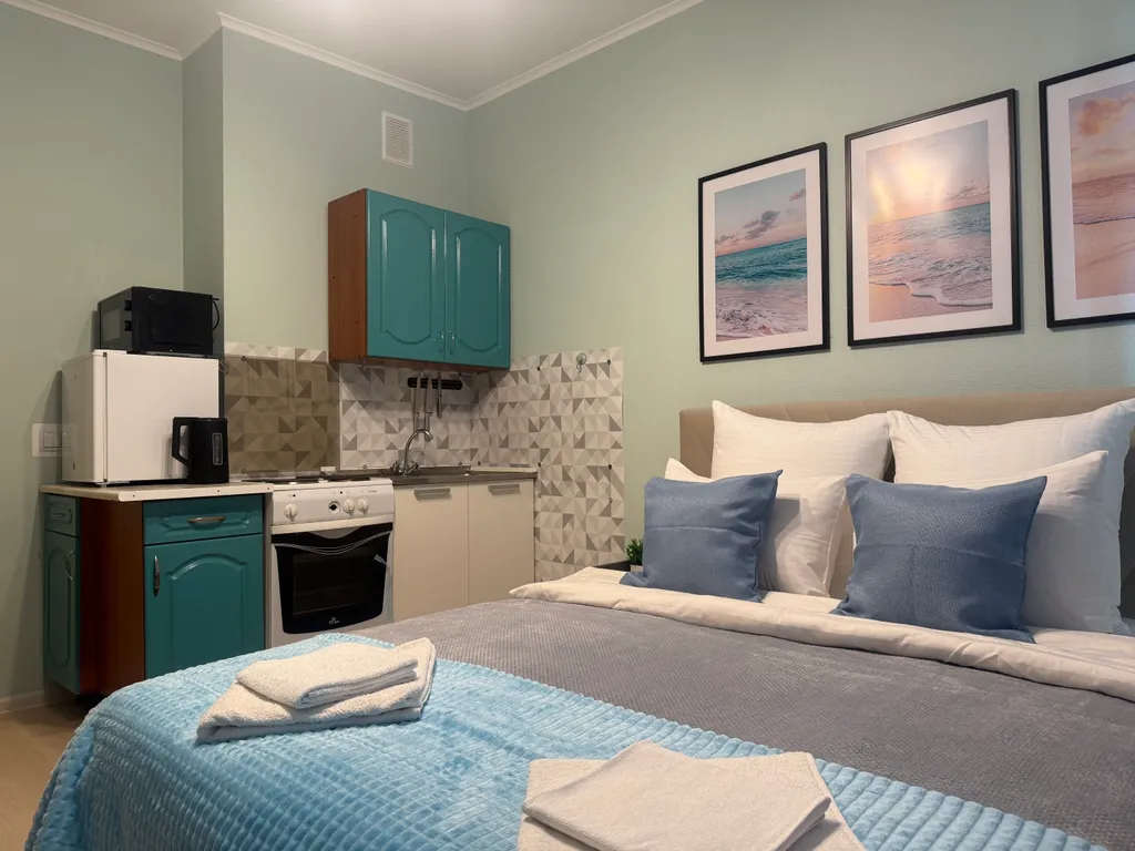 Студия с бесконтактным заселением