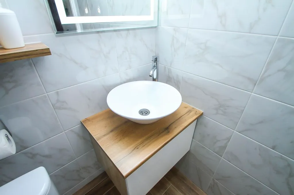 Студия с дизайнерским ремонтом