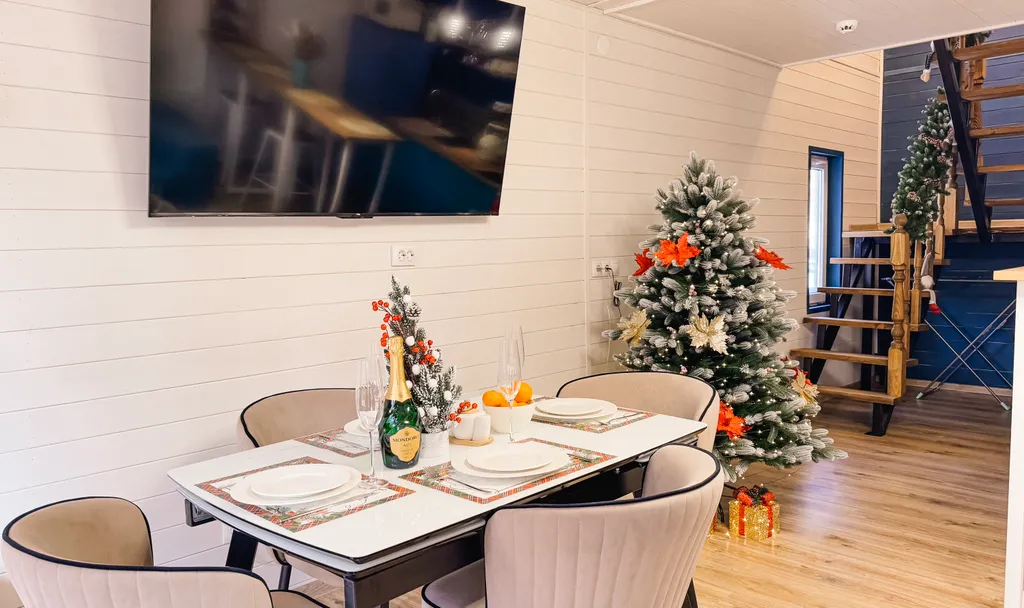 Barnhouse с балконом и видом на горы