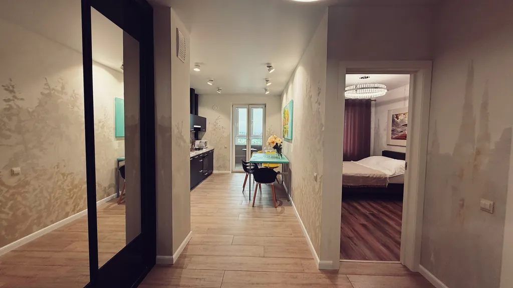 Квартира Апартаменты Улитка и Кит с видом на озеро — Калининград