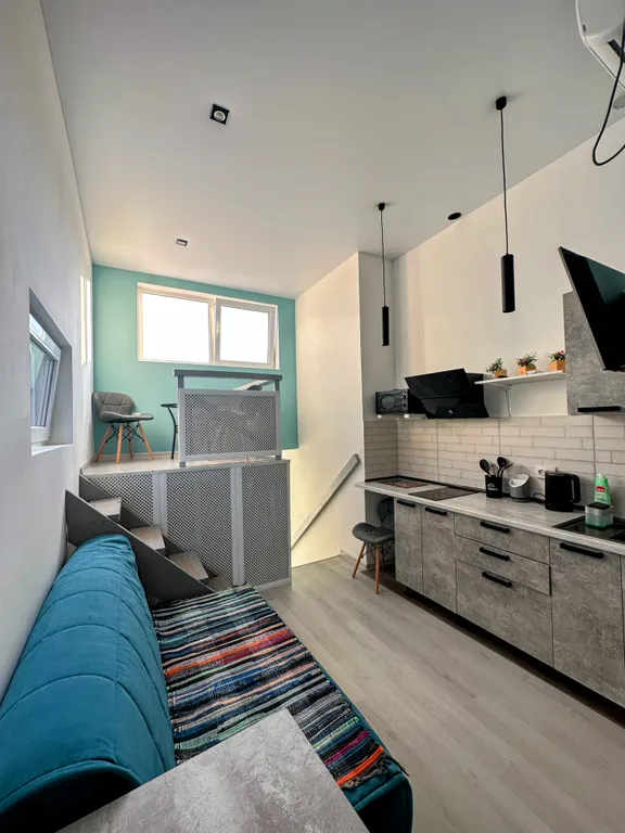 Прекрасная квартира в дуплексе с видом на крепость и море