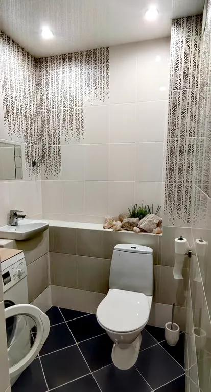 Просторная квартира с видом на закат