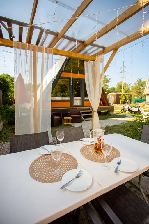 A-frame с видом на Приморскую бухту