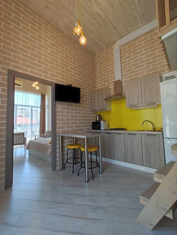 Квартира Квартира Двухуровневая квaртира с отдельной спальной у моря — Кацивели