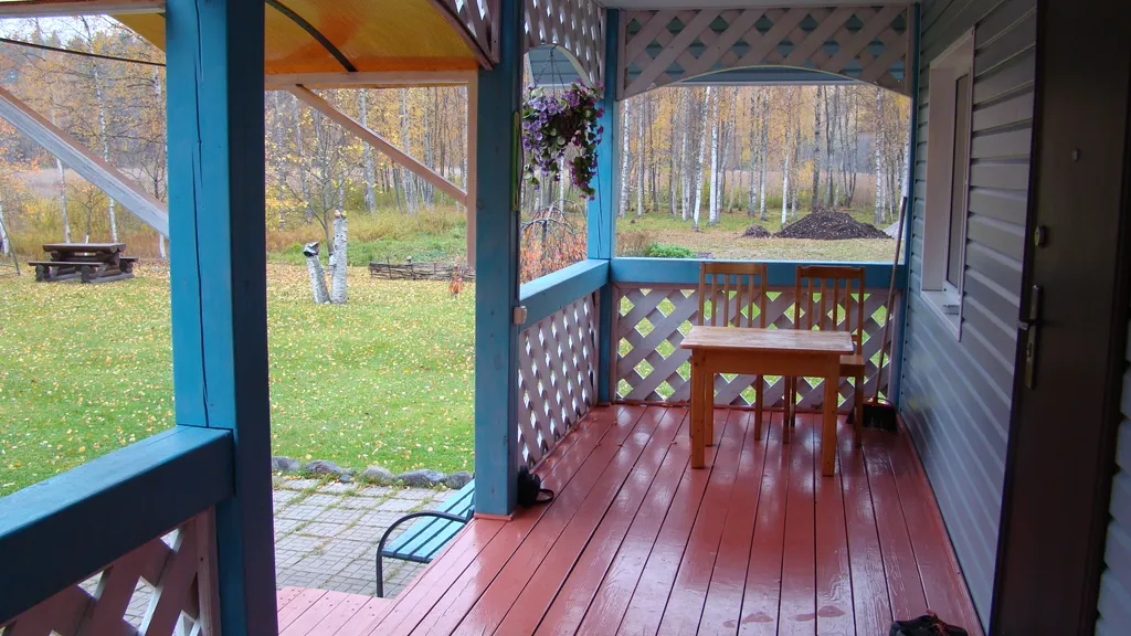 Коттедж Дом на берегу речки — Приозерск