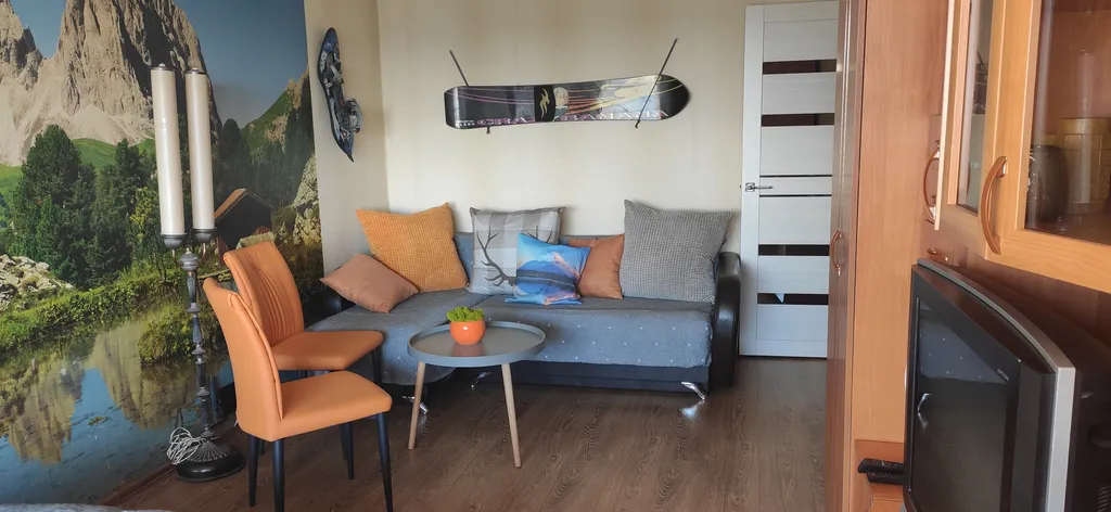 Уютная квартира с брутальным характером