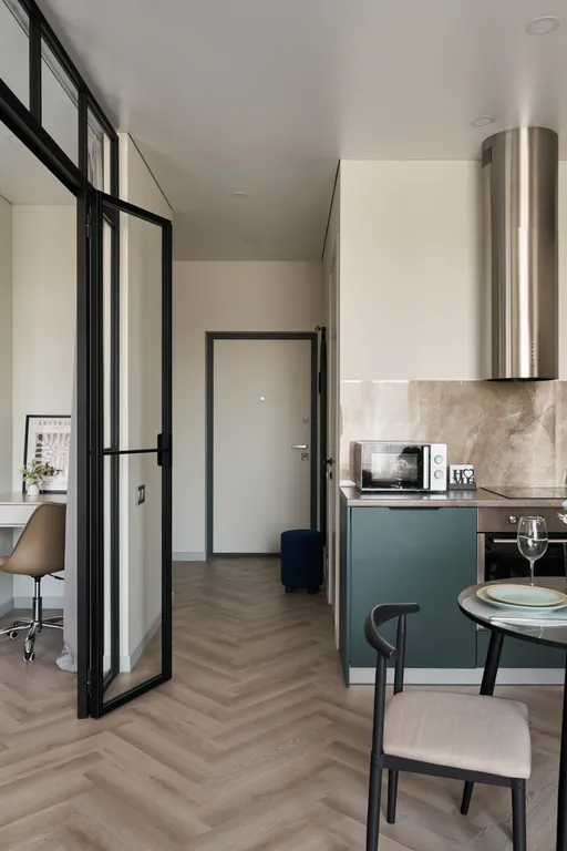Квартира Новая просторная квартира Emerald Pearl — Москва