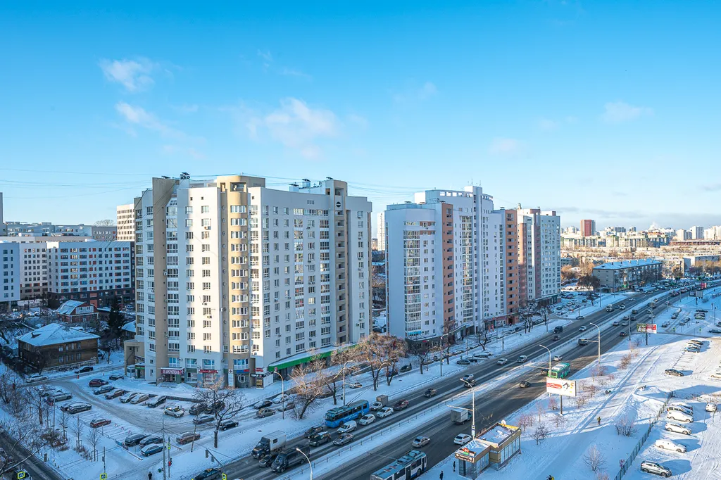 Квартира Очень просторная и красивая 2-комнатная квартира — Екатеринбург