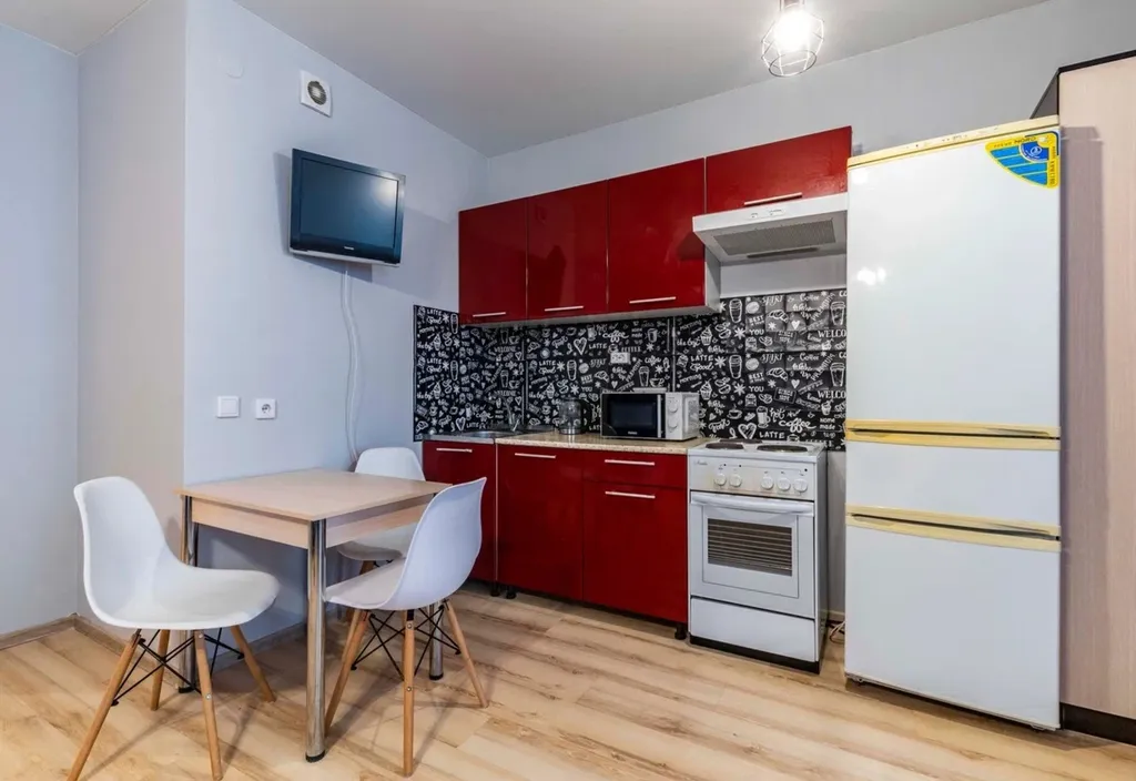 Студия с лоджией для 4-х гостей