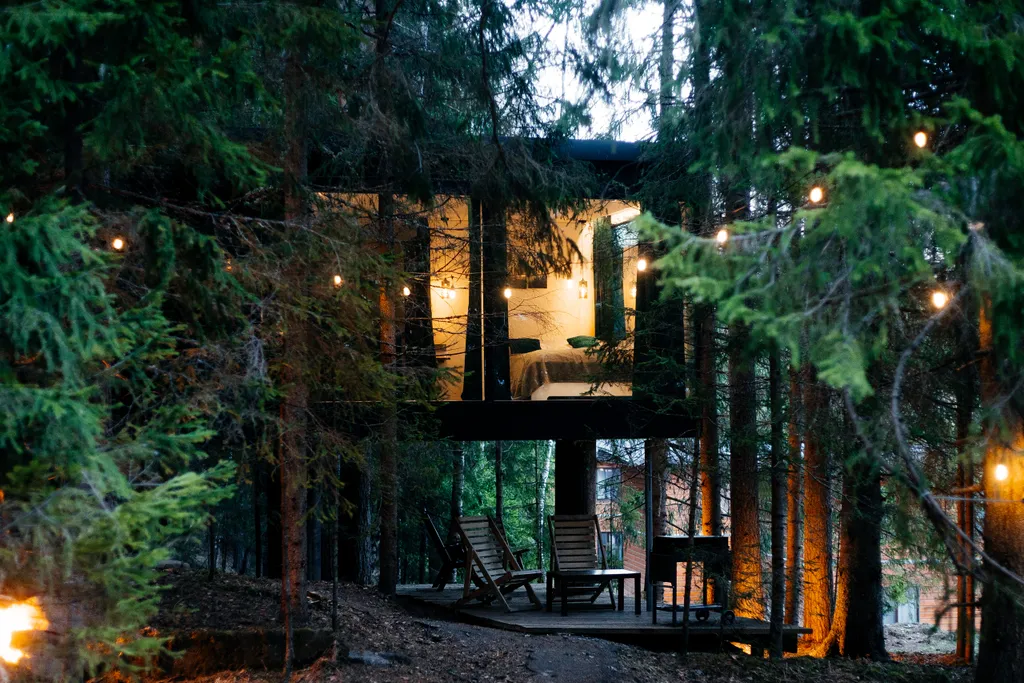 Коттедж комфорт класса с видом на лес