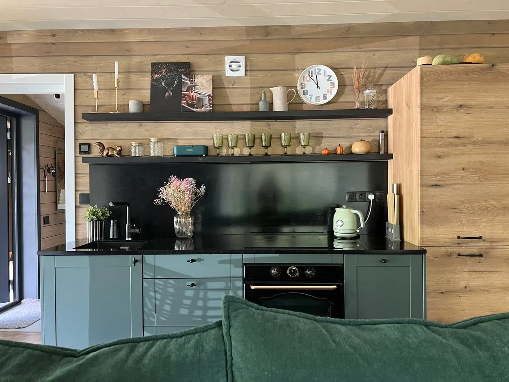 Скандинавский дом на лесном участке