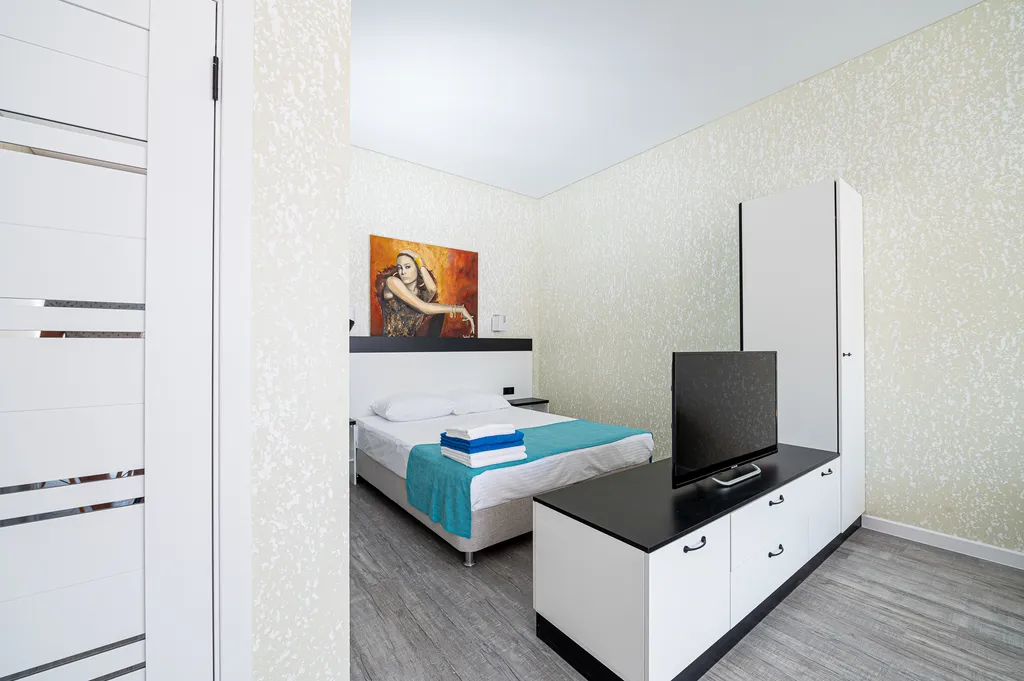 Квартира Квартира Семейный люкс4 с террасой,двором,мангальной зоной и парковкой — Дюрсо