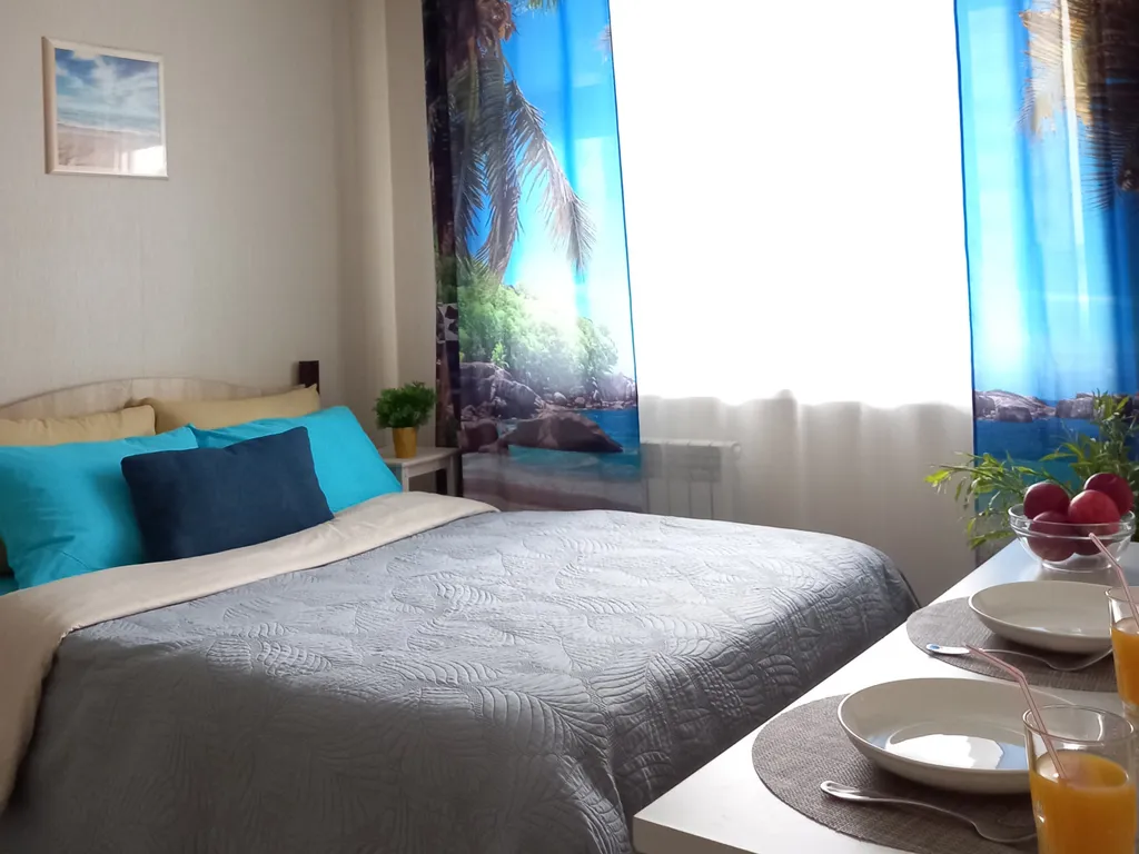 Свежая, чистая, небольшая студия для двоих