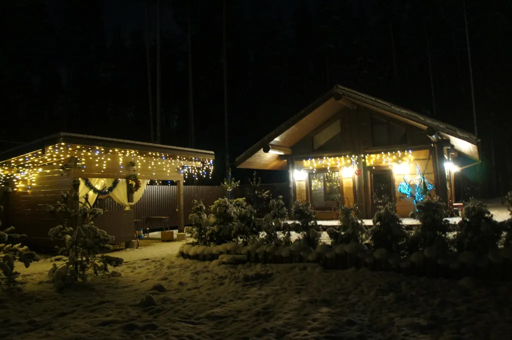 Коттедж Коттедж 70м на краю леса — Агалатово