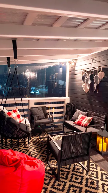 Уютный дом с панорамным видом, просторной территорией и баней