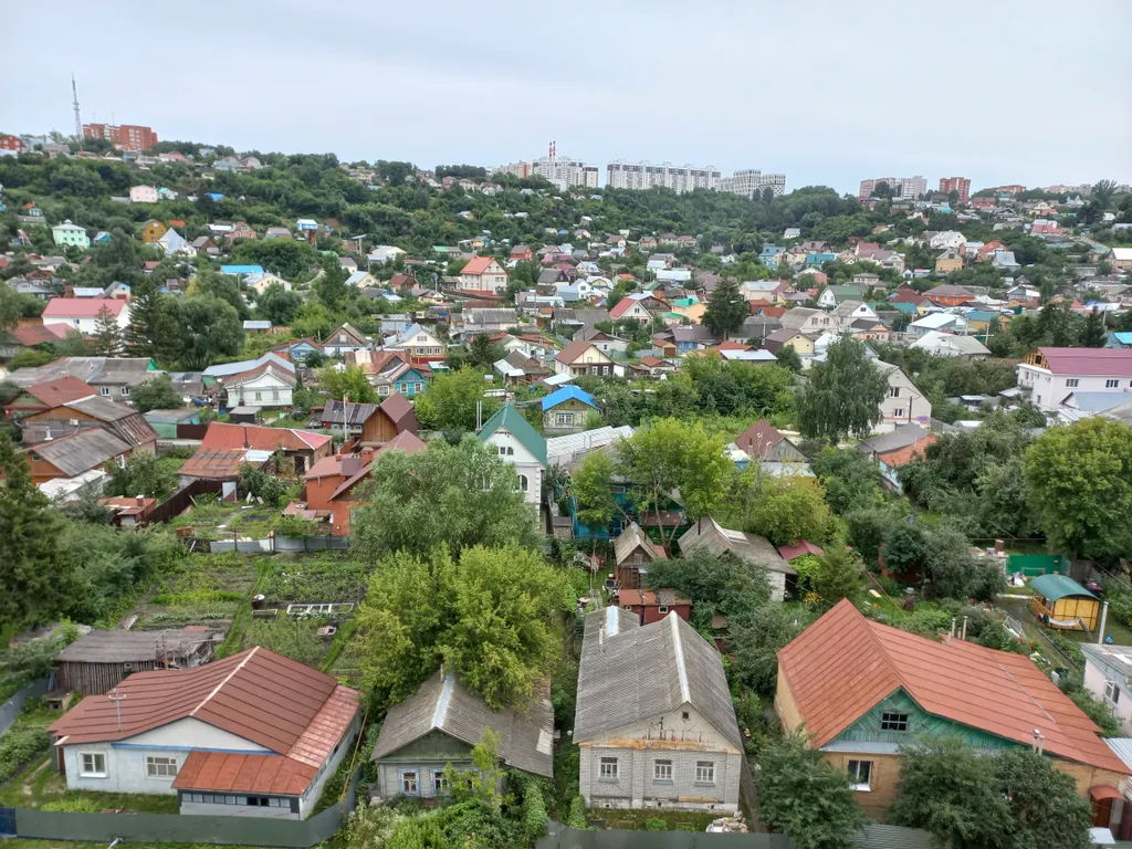 Стильная квартира с красивым видом из окон