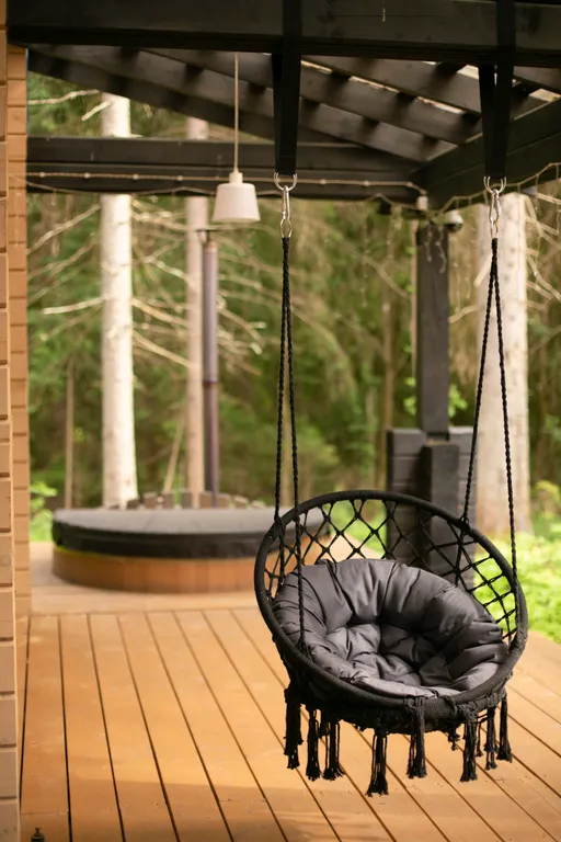 Дом в лесу - с фурако