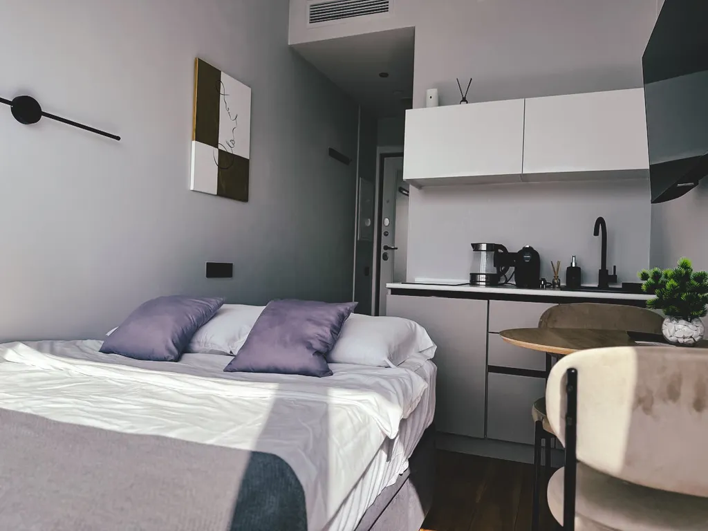 Квартира Квартира Уютный Апартамент с панорамным видом на город — Москва