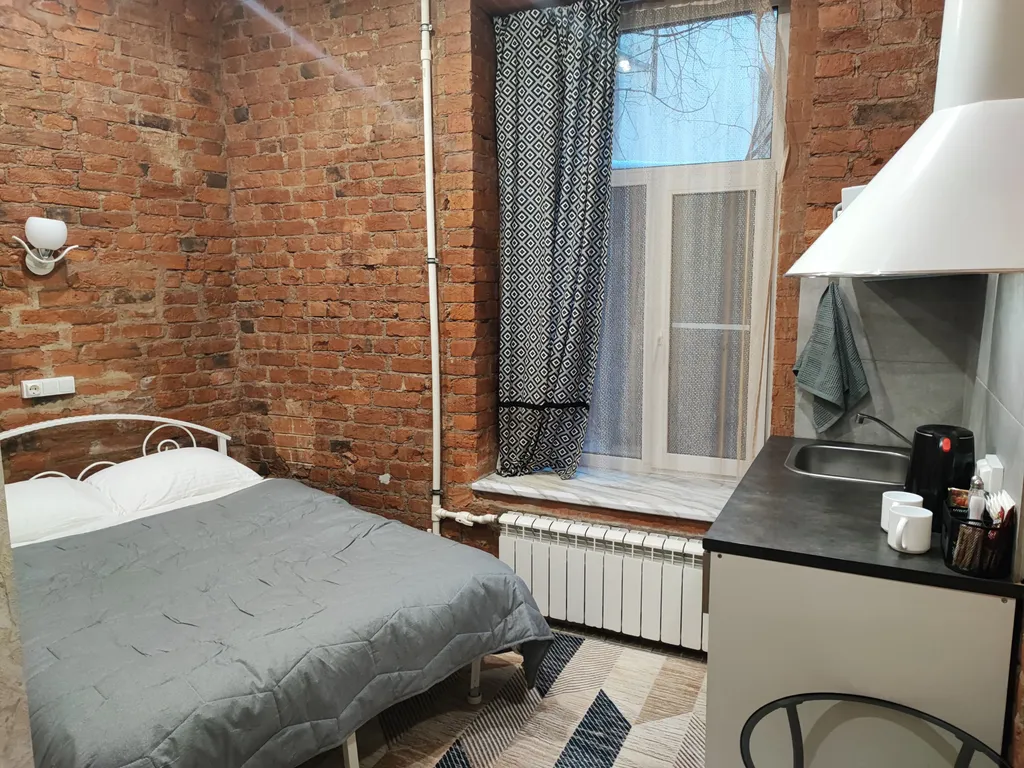 Квартира Квартира Уютная и стильная студия в самом сердце Петроградского района — Санкт-Петербург