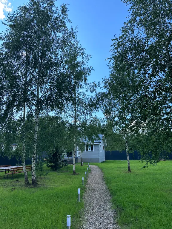 Дом с баней у водохранилища