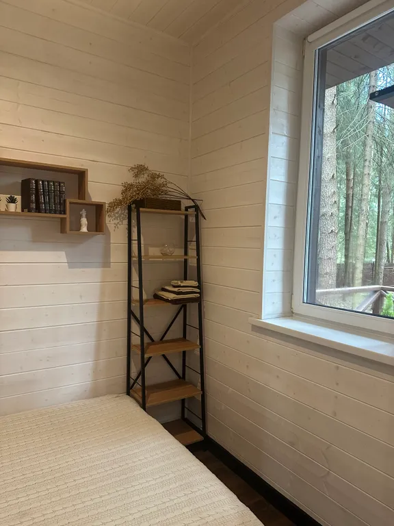 Уютный дом с баней в лесу