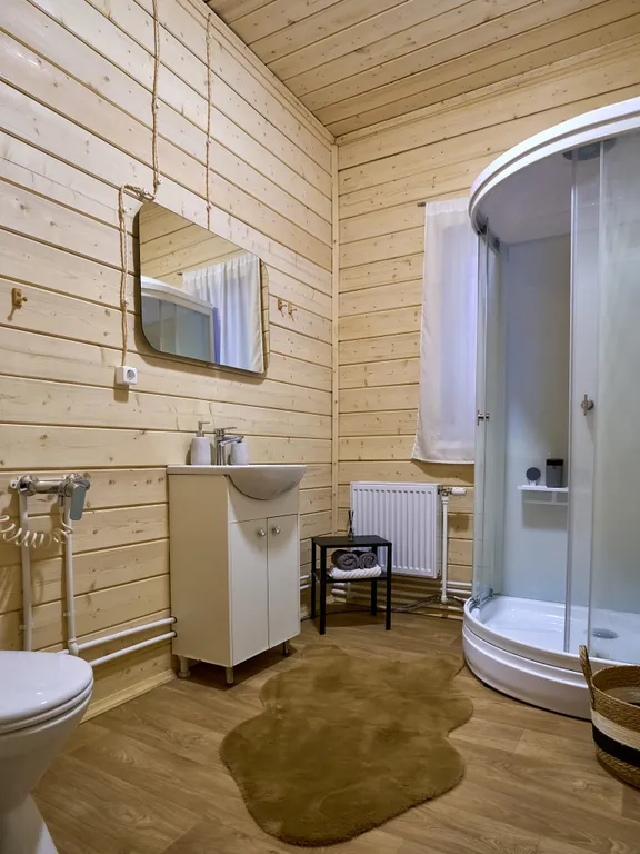 Коттедж Дом Техас в соснах с баней в 20 минутах от центра Петербурга — Песочный