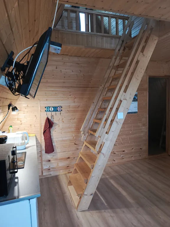 Дом в стиле A-Frame с сауной