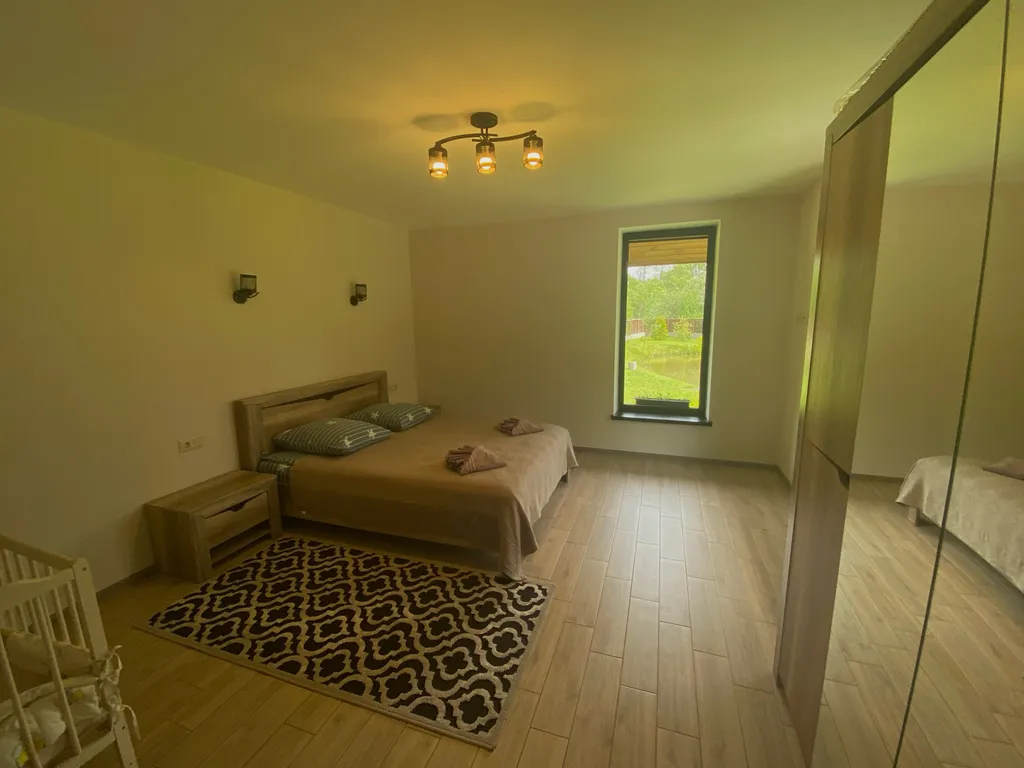 Уютная усадьба с собственным прудом у Нарочи