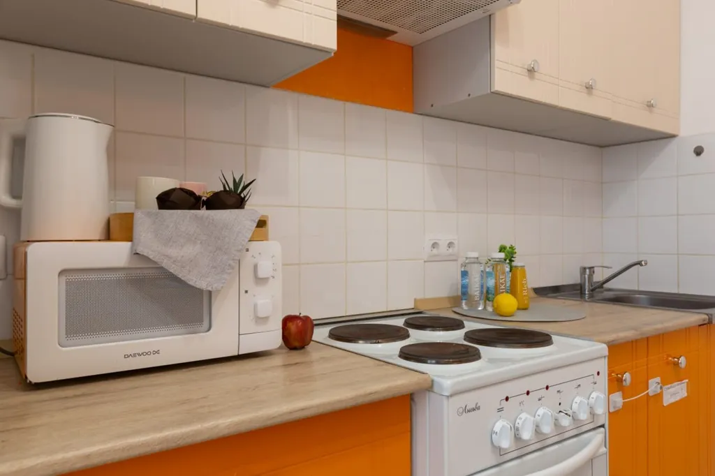 Просторная квартира с кухней-настроением