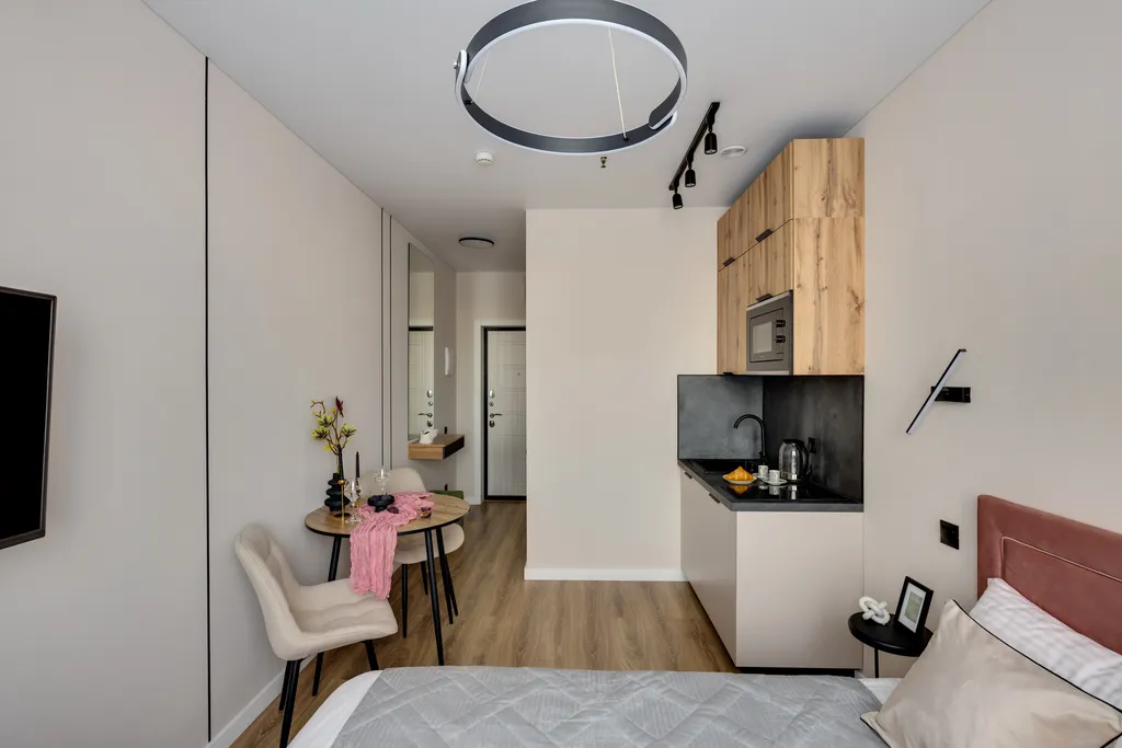 Квартира Квартира Дизайнерская студия на ботаническом саду — Москва