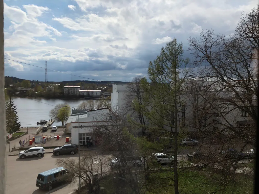 Квартира в центре на берегу Ладоги в финском фонде.